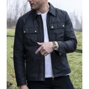 tracker-justin-hartley-black-jacket