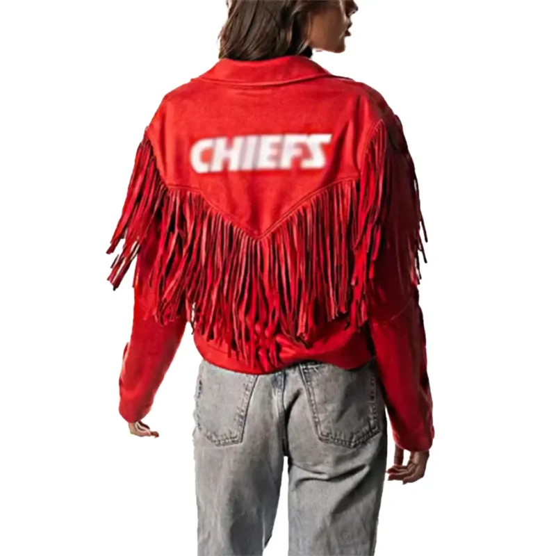football-team-suede-leather-red-fringe-jacket
