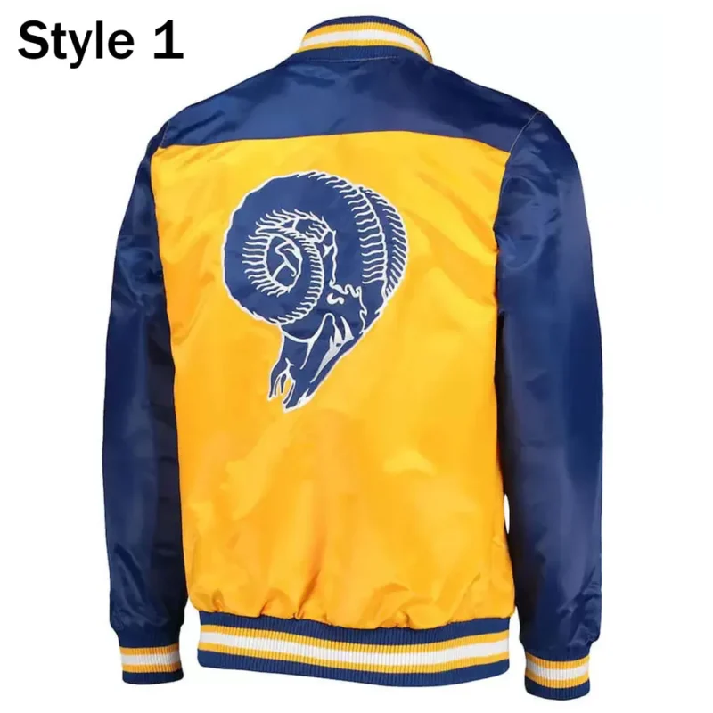 Los Angeles Rams Satin Jacket