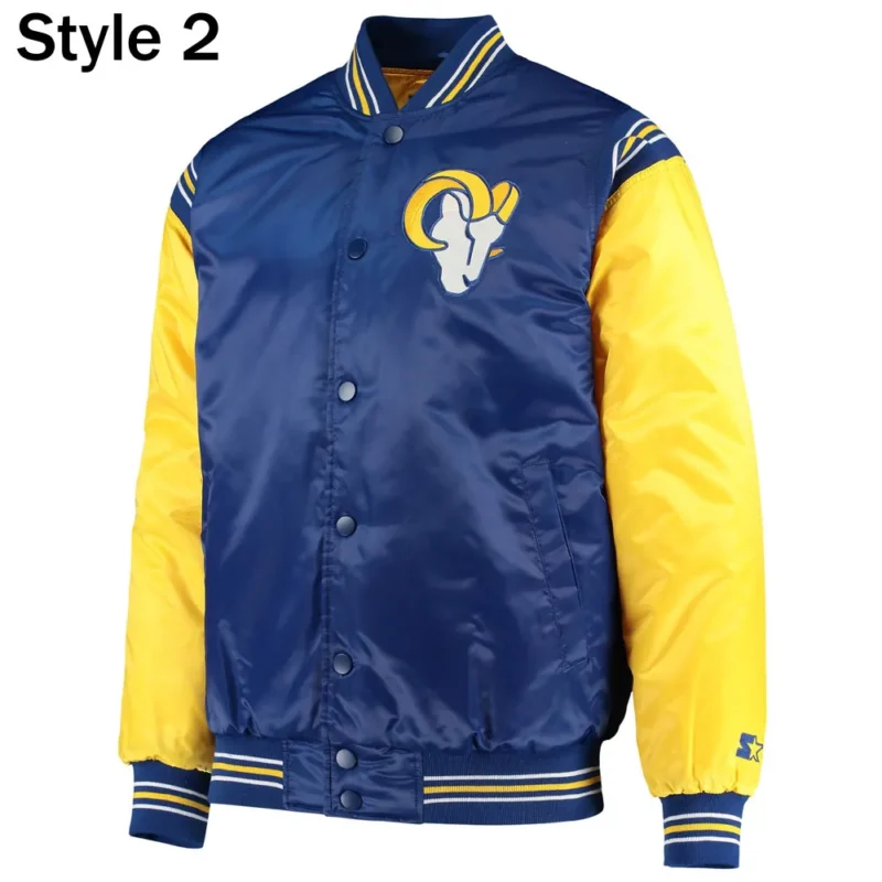 Los Angeles Rams Satin Jacket