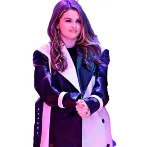 selena-gomez-black-and-white-coat