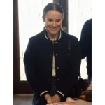 kristen-bell-blue-varsity-jacket