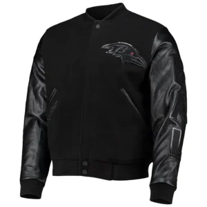 baltimore-ravens-black-wool-&-leather-varsity-jacket