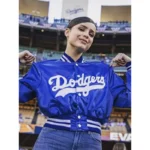 sofia-carson-dodgers-satin-jacket sofia-carson-dodgers-satin-jacket