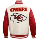 Kansas City Chiefs Retro Classic Rib Varsity Jacket Kansas City Chiefs Retro Classic Rib Varsity Jacket