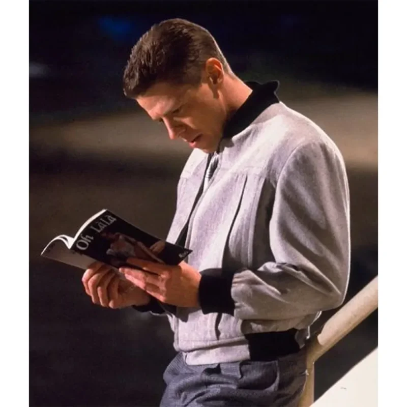 Thomas F Wilson Back To The Future Bomber Jacket
