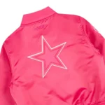 Dallas Cowboys Triple Pink Satin Jacket