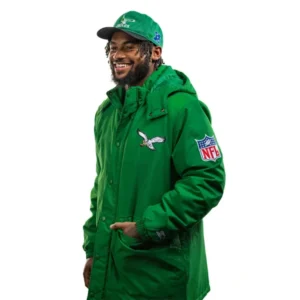 Eagles Exclusive Kelly Green Starter Jacket