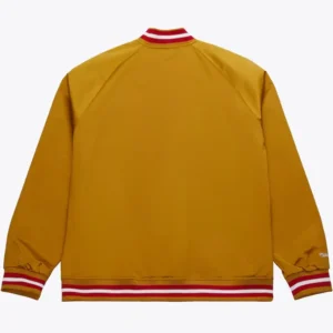 San Francisco 49ers Gold Satin Jacket