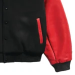 Raw Is War Retro Varsity Jacket