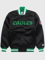 Starter-Eagles-Blackout-Varsity-Jacket- Starter-Eagles-Blackout-Varsity-Jacket-
