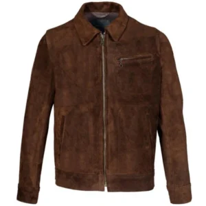 Carson Daly Brown Suede Jacket