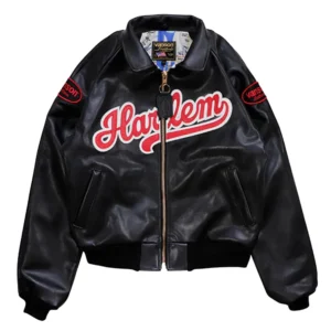 Harlem Baseball Vanson Leather Jacket