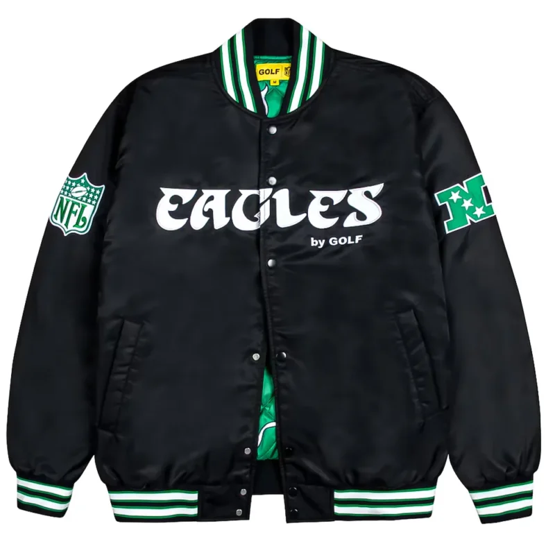 philadelphia-eagles-golf-wang-satin-black-jacket