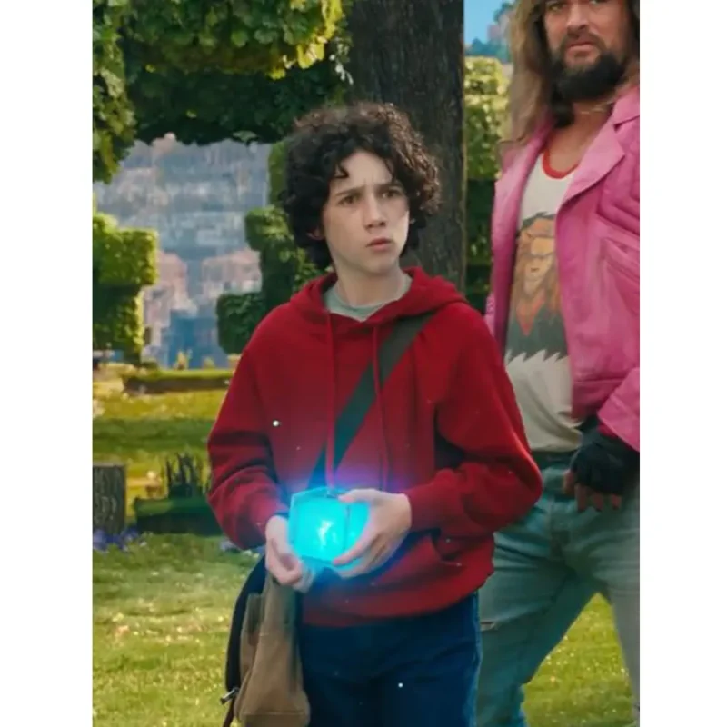 A Minecraft Sebastian Eugene Hansen Red Hoodie