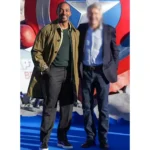 Anthony Mackie Captain America Brave New World Photocall Coat Anthony Mackie Captain America Brave New World Photocall Coat