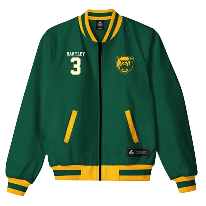 Baylor Basketball Madison Bartley Bomber Jacket