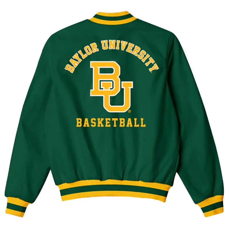 Baylor University NCAA Basketball Madison Bartley Bomber Jacket