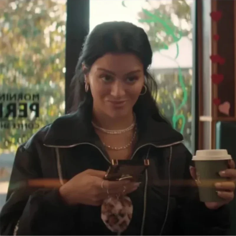 Heart Eyes 2025 Gigi Zumbado Leather Jacket