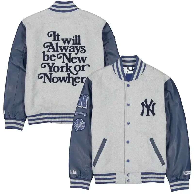 New York or Nowhere Gray Jacket