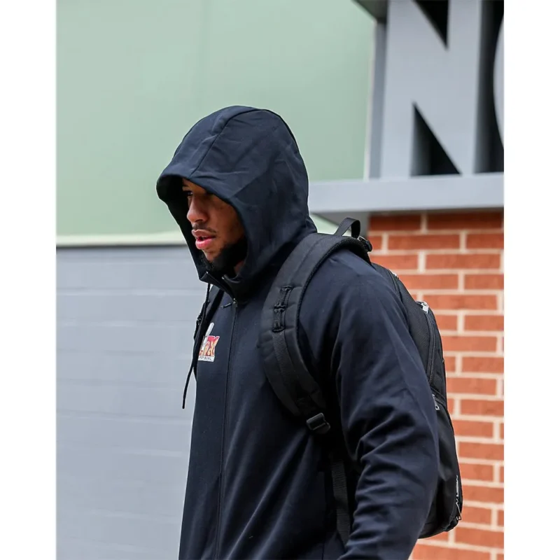 Super Bowl Philadelphia Eagles LIX Black Hoodie