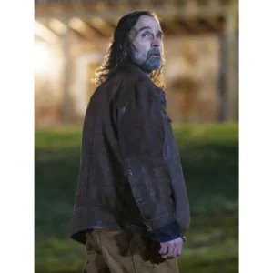 Phil Duran Round the Decay 2025 Brown Leather Jacket