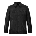 Tom Holland Black Leather Jacket