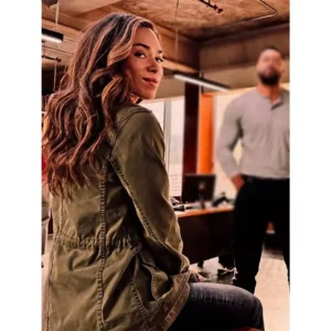 Amber Oliveras Countdown Tv Series Jessica Camacho Green Cotton Jacket