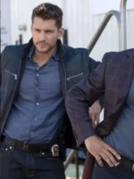 TV Series Law & Order Organized Crime Jamie Whelan Black Leather Jacket