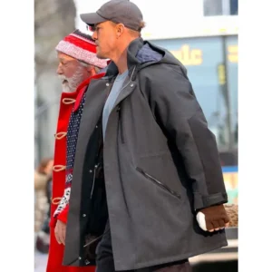 Alan Ritchson The Man with the Bag Vance Detachable Hood Jacket