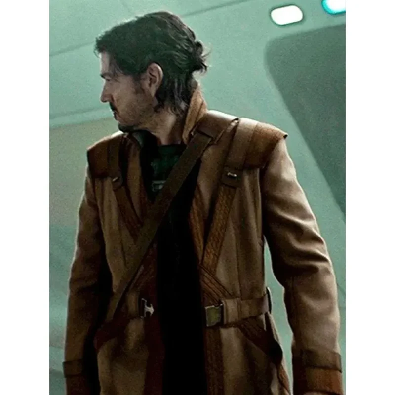 Diego Luna Star Wars Andor S02 Brown Coat