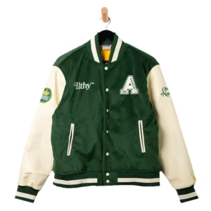 LeBron James Green Varsity Jacket