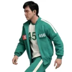 Lee Jung-jae Squid Game 2 Tv Series Seong Gi-hun 456 Green and White Jacket