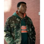Power Book III Raising Kanan S04 Kanan Stark Camo Jacket