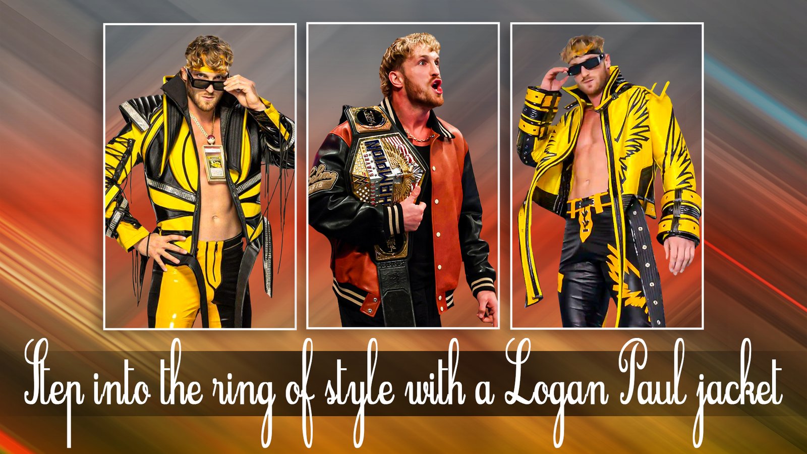 Step into the ring of style with a Logan Paul jacket