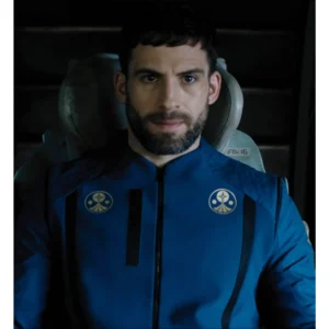 TV Series Foundation S2 Dino Fetscher Blue jacket