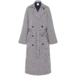 Taylor Swift Street Style 2025 Double Breasted Grey Trench Coat Taylor Swift Street Style 2025 Double Breasted Grey Trench Coat