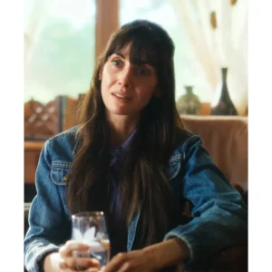 Alison Brie Together 2025 Blue Jacket