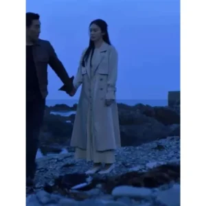 Butterfly 2025 Kim Tae-hee Beige Trench Coat