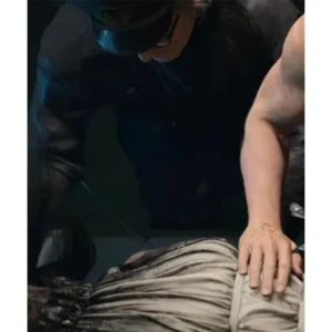 George Miller Death Stranding 2 Tarman Black Leather Coat