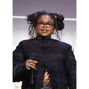 Kerrice Brooks at an event for Star Trek Starfleet Academy Blue Jacket