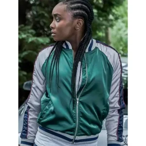 KiKi Layne The Old Guard Bomber Jacket