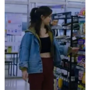 Reina Hardesty TV Series Butterfly 2025 Rebecca Blue Denim Jacket