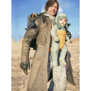 Death Stranding 2 Norman Reedus Leather Coat