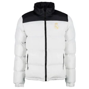 Mens Outerwear Color Block Puffer Jacket Anorak