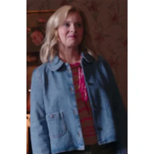 Ghosts US S05 Rose McIver Denim Jacket Front