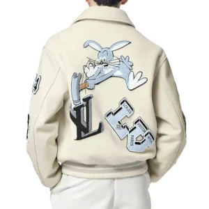 Louis Vuitton Fw22 Varsity Jacket Back