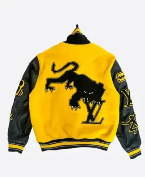 Louis Vuitton SS22 Varsity Jacket Back